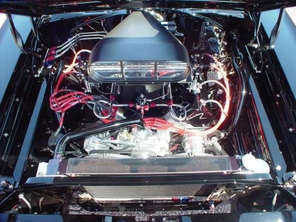 Tall engine shot