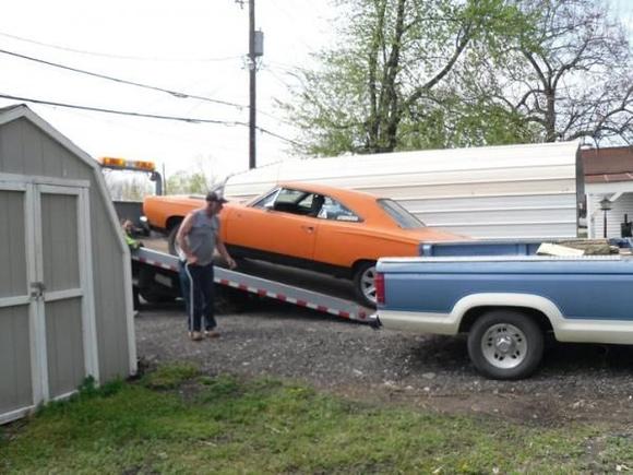 the day she came home....he was so happy he cried for hours