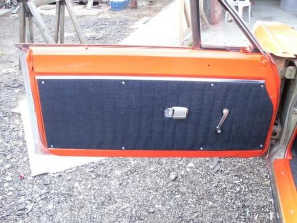 new hand made door panals