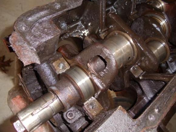 Forged steel crank