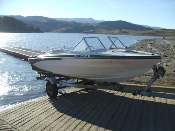 this is my 1972 Glastron. I learned to ski behind this boat when I was 10.