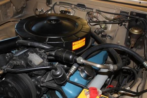 Original 383, 2 bbl. 305 HP, original carb as well