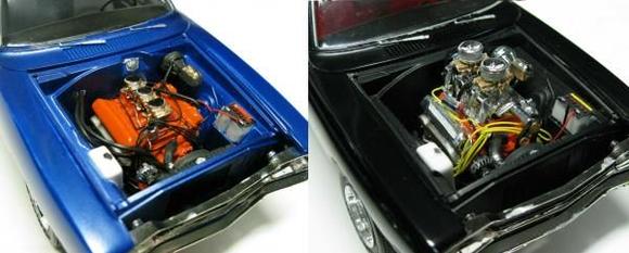 69 Super Bee two versions (engines)