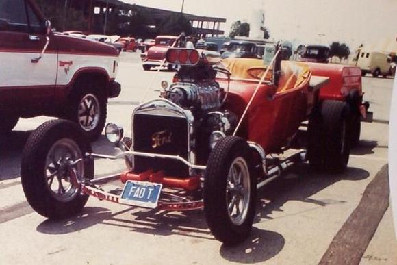 23 ford -T   BBchev 671 blower turbo400 auto.  I built in 70"s..owned 30yrs.