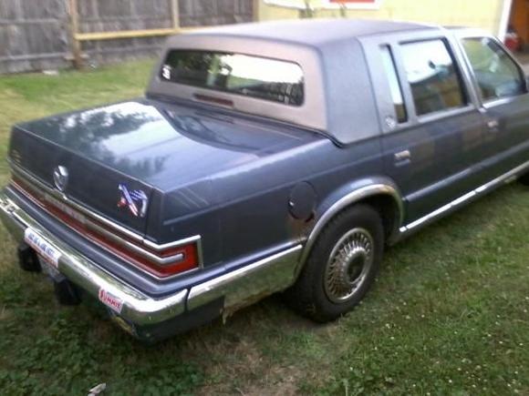 Rear of Chrysler
