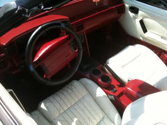 Stock interior. Not to to bad for her age