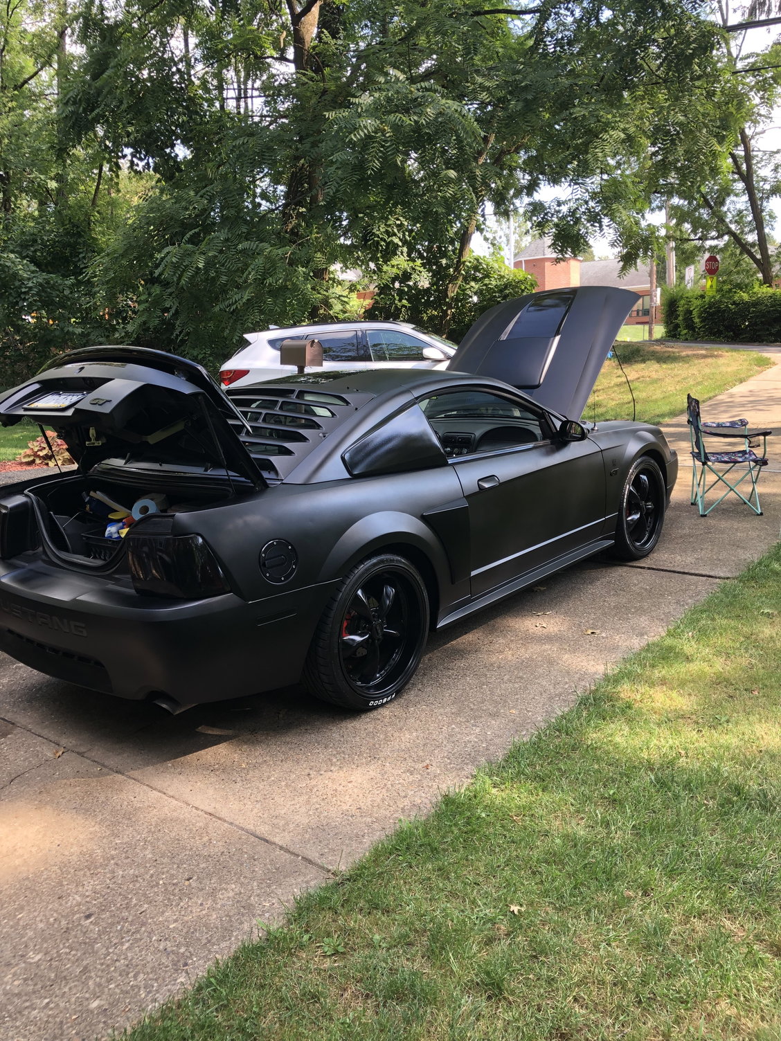 new edge mustang louvers