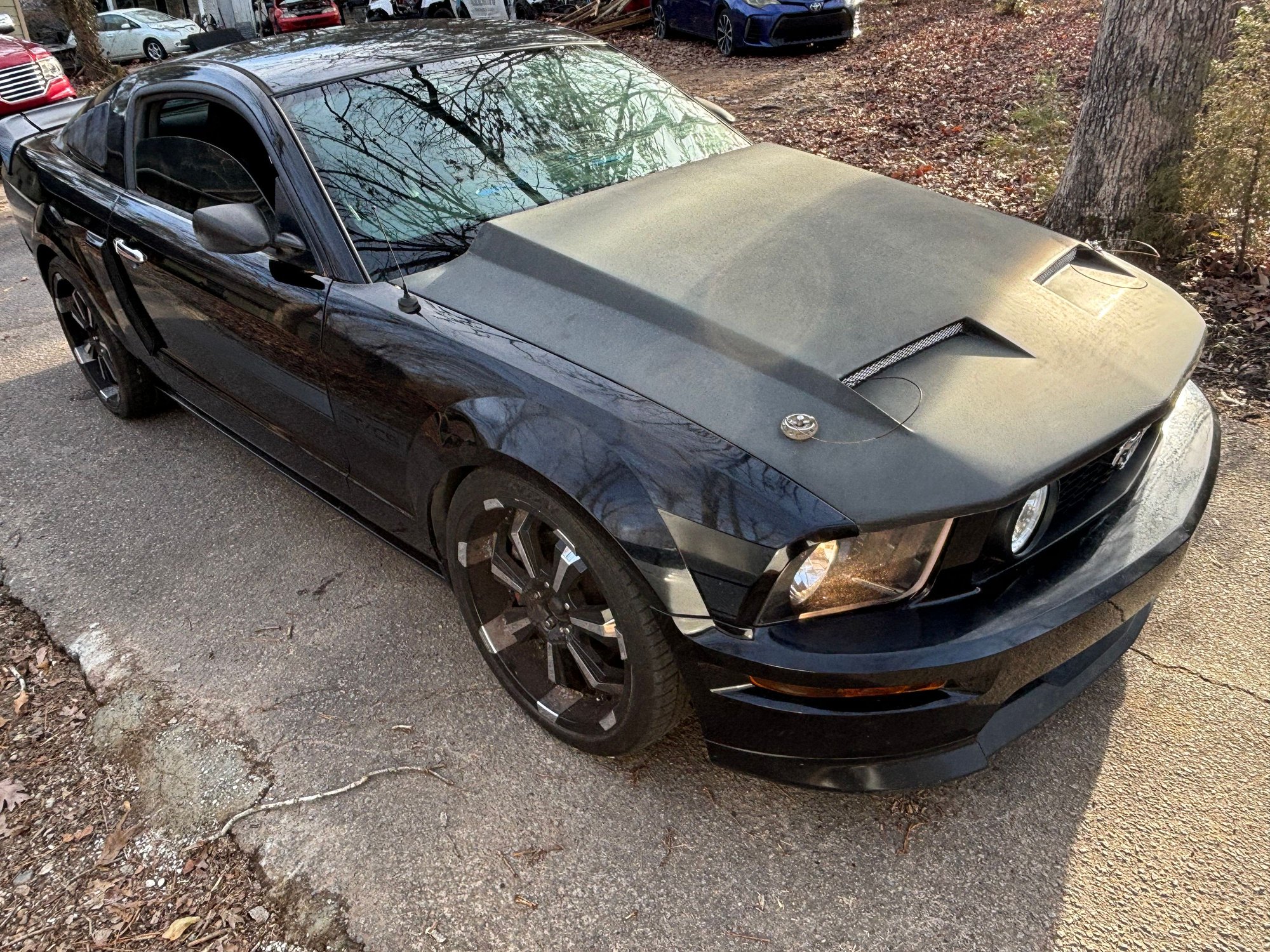 2006 Ford Mustang - Turbo manual - Used - VIN 1ZVHT82H975251153 - 1 Miles - 8 cyl - 2WD - Manual - Coupe - Black - Lexington, SC 29072, United States