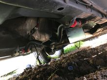 Crossmember installed