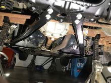 Black powder coated 