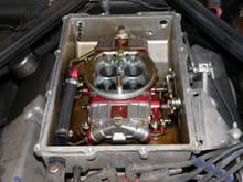 Quickfuel carb inside Paxton air box.