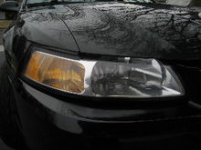 This was my second headlight which came out much better due to spending more time with the 1000 grit sandpaper.