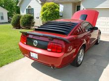 rear view