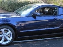 2010 Kona Blue Mustang GT