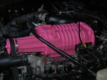Pink Supercharger - that wasn't my idea.