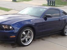2012 3.7L V6 6 Speed Kona Blue Mustang