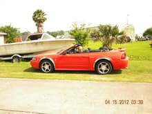 Old '99 GT Convertible, Red