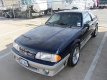 Garage - Blue 1993 Mustang