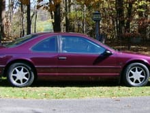 1992 Thunderbird Sport has 302 and AOD with 3.08s, but good suspension.   Purchased Fall 2006 from the original owner, I have lowered it 1-1/2&quot; or so and &quot;maintained&quot; it .... a great driving car.   The wheels are some Cougar 7 spokes which I stripped, polished, and made aluminum center caps for and wrapped in Goodyears.