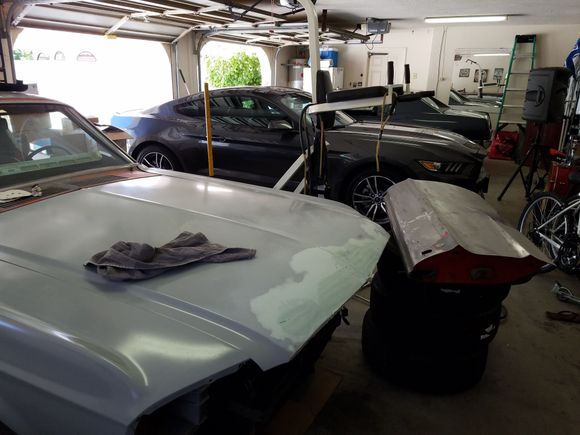 Full garage is a happy garage.
