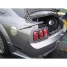 2005 and Up Ford Mustang Coupe or Convertible (Relocate Sirius Brain) Sub Box