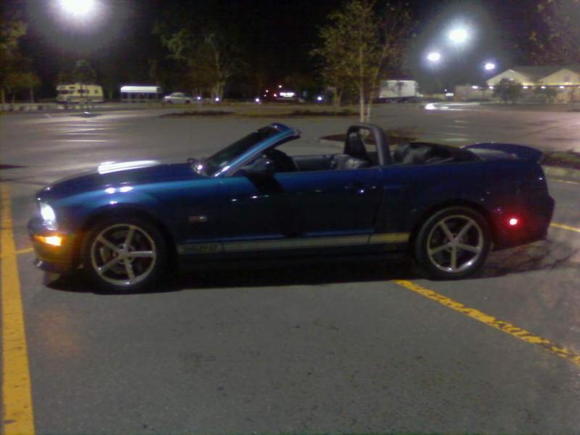 Top Down in Wal-Mart Parking Lot On Christmas