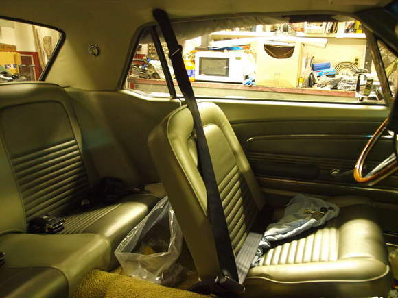Interior - 3-point seatbelts &amp; new interior.