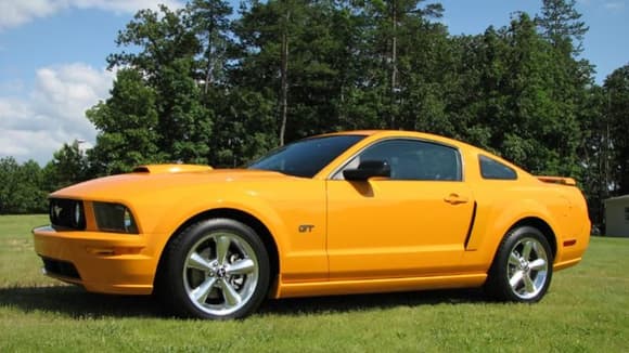 Mustang GT Grabber Orange