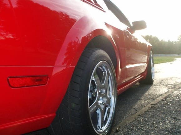 2008 Mustang GT; Roush '18 Chrome Rims