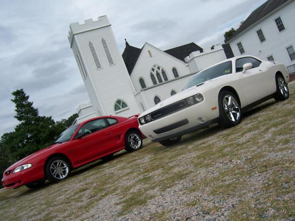 My Stang, Dad's Challenger