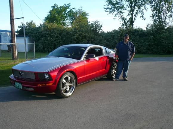 Back after a car show in Plattsburg, NY where we took 3rd place in the mustang 1994-present day class.