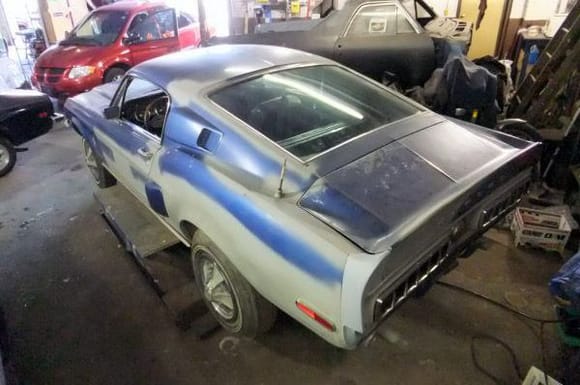 02 1968 shelby gt350 barn find