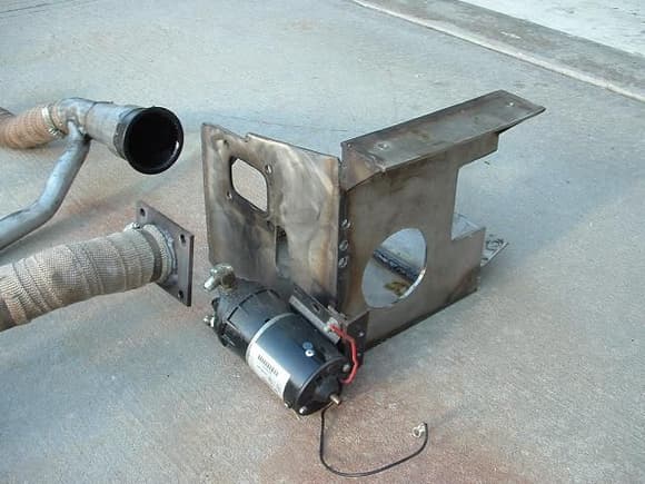 exhaust system and oil pump