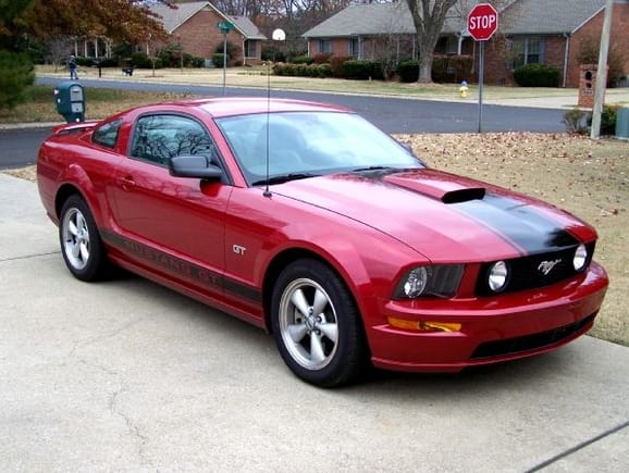 2008 Mustang GT - Dark Candy Apple Red Clearcoat Metallic