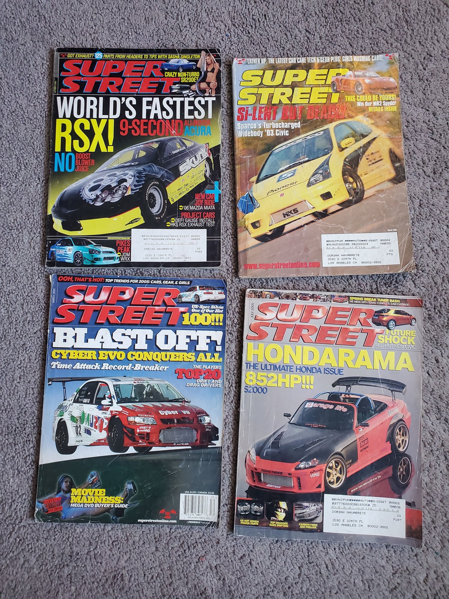 Accessories - *FREE* SUPER STREET MAGAZINES! Others too. - Used - 0  All Models - Los Angeles, CA 90042, United States