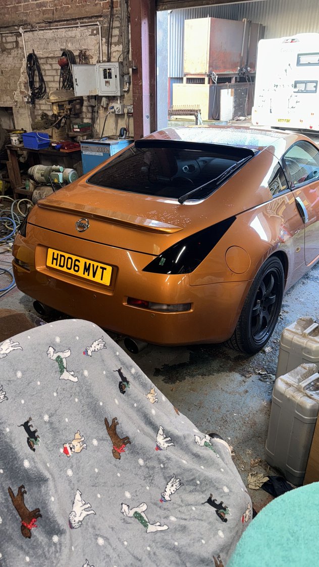 Had the rear lights / window and side 1/4s tinted 