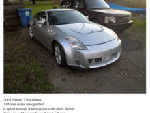 Just looks like more aftermarket body kit work, not an actual 03 Nismo. I really hope people shopping around for Zs these days do their research first.
