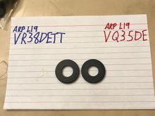 To start off here side by side visual comparison of the washers used in each kit