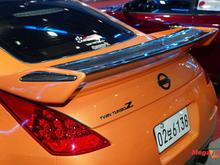 Shine Amuse body kit, Charge speed rear bumper with carbon fiber diffuser, RE30 10J, 11J