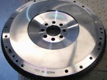 New South Bend Clutch 4140 billet steel flywheel! This is a pic of a TT flywheel, but they look very similar.
