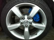 painted caliper..before the new wheels