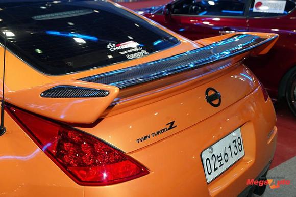 Shine Amuse body kit, Charge speed rear bumper with carbon fiber diffuser, RE30 10J, 11J