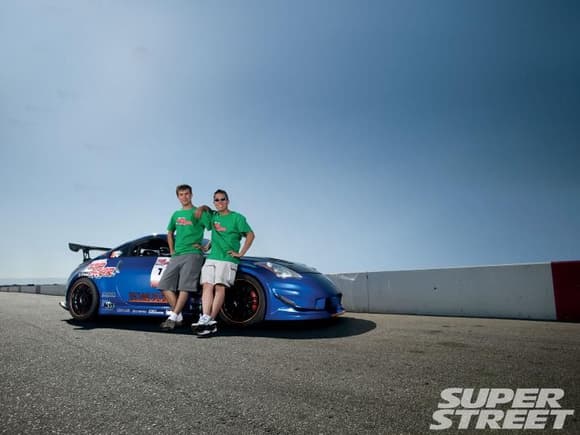 Super Street entry for Castrol Syntec Top Car Challenge 2009-- ended up 2nd place.

Me and Billy Johnson (driver)