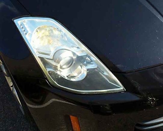 restored headlights