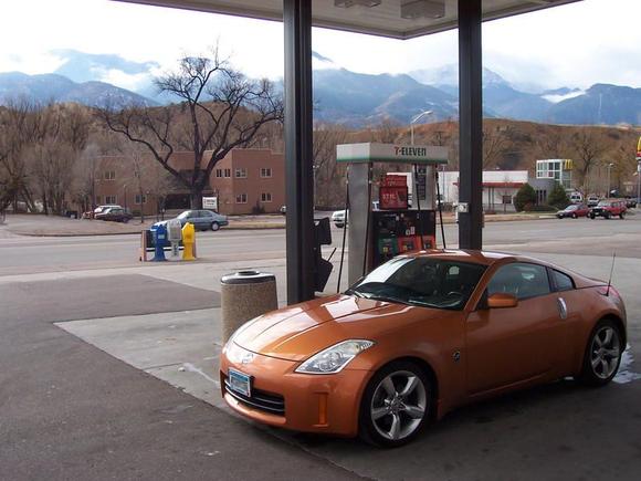 100 2180
Gassing up to hit Pikes Peak