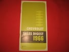 1966 Chevrolet Sales Digest Folder