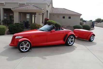 1999 plymouth prowler with trailer sell trade