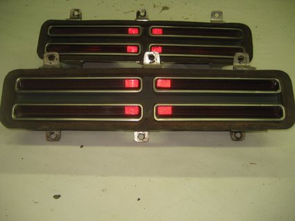 1967 Pontiac GTO Taillight Assemblies