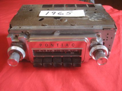 1965 Pontiac GTO AM Radio