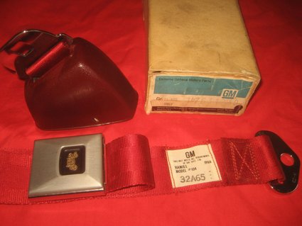 NOS 1966 Pontiac GTO Drivers Seat Belt